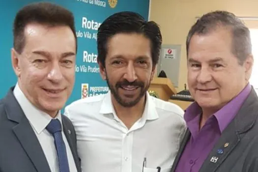 Valdir Ventura e Prefeito de São Paulo, Ricardo Nunes, visitam a região de Vila Prudente