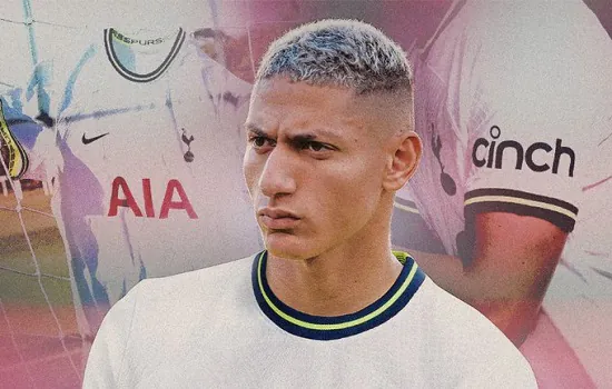 Richarlison é anunciado pelo Tottenham com vínculo por cinco temporadas