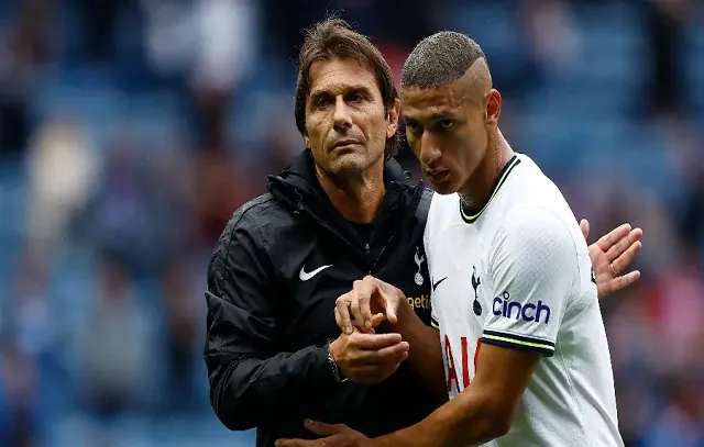 Richarlison deu ultimato pela saída de Conte do Tottenham após desavenças