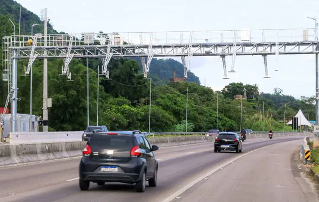 Novo sistema de pedágio eletrônico (Free Flow) inicia na Rio-Santos nesta sexta (31/3)