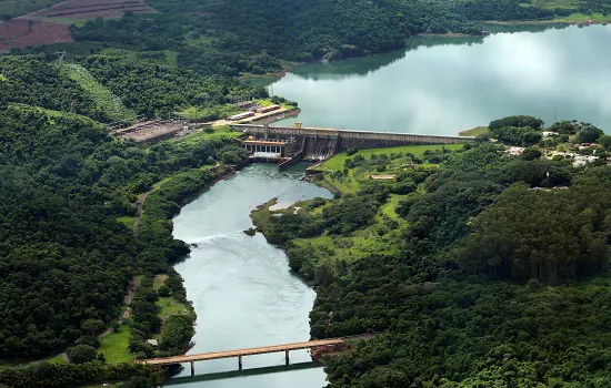 Reservatórios de hidrelétricas da bacia do rio Paranapanema (PR/SP)