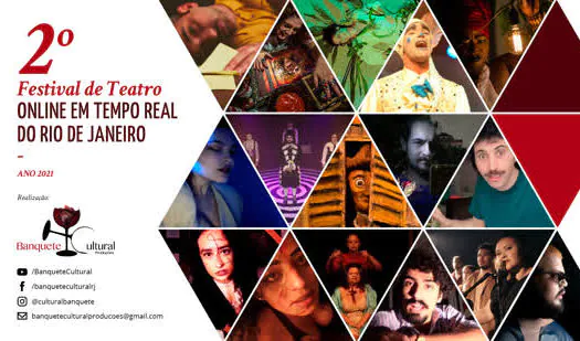 Festival de Teatro Online em Tempo Real do RJ tem programação gratuita no final de semana