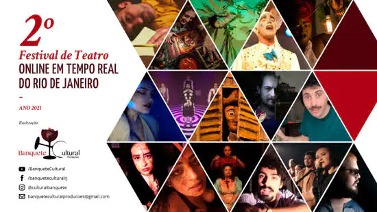 Festival de Teatro Online em Tempo Real do RJ tem programação gratuita no final de semana