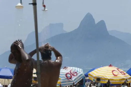 Sensação térmica beira 45 graus no Rio às 9h da manhã