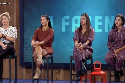 Bárbara, Bia, Kerline e Moranguinho estão na 10ª roça de ‘A Fazenda’