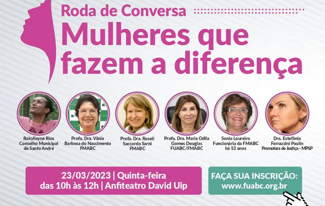 Fundação do ABC terá Roda de Conversa com “Mulheres que fazem a diferença”