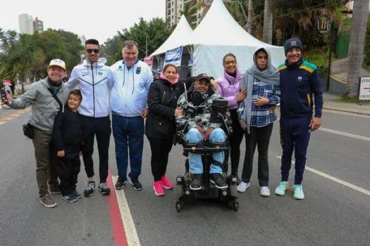 1ª “Rodando Pela Inclusão” reuniu atletas do Time SP e famílias em passeio inclusivo