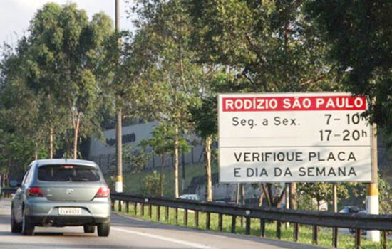 Rodízio de veículos em SP será suspenso a partir de 23 de dezembro