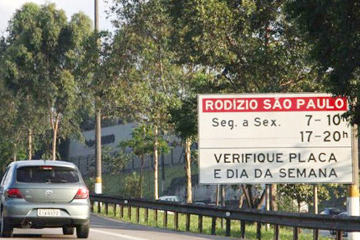 Rodízio municipal em São Paulo volta e já está em vigor