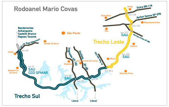 ARTESP abre consulta pública para concessão de postos no Rodoanel