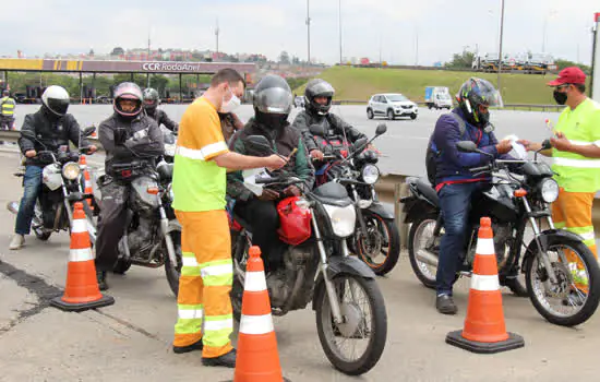 CCR RodoAnel promove 14 campanhas para orientação de motociclistas em janeiro