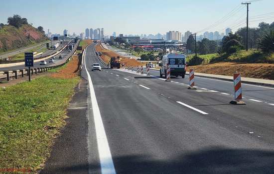 Nova marginal da Rodovia Anhanguera é inaugurada em Jundiaí