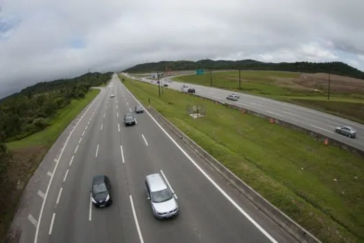 DER registra queda no movimento de veículos nas rodovias durante o feriado