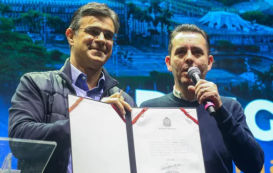 Governador Rodrigo autoriza pacote de obras para Santo André