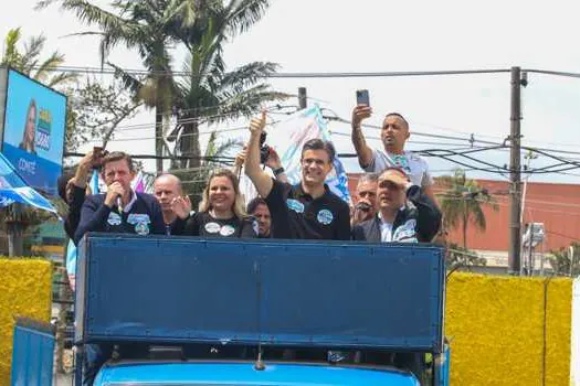 Rodrigo Garcia busca em São Bernardo a virada para o segundo turno