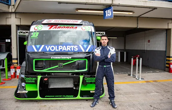 Paranaense Rodrigo Taborda fica em 5° lugar na Super Truck