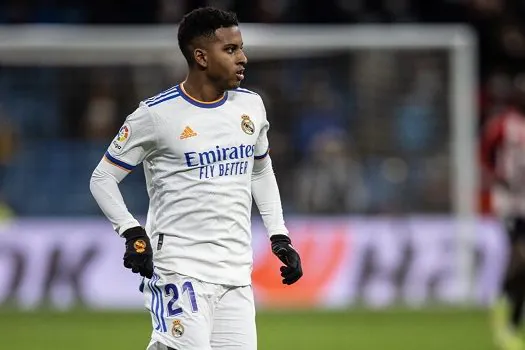 Rodrygo comenta fase do Real Madrid: “Chegamos ao clássico em um ótimo momento”