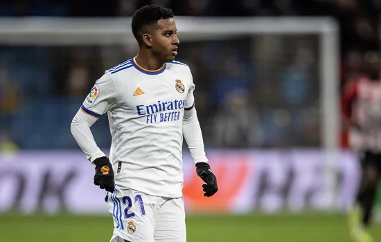 Rodrygo comenta fase do Real Madrid: “Chegamos ao clássico em um ótimo momento”