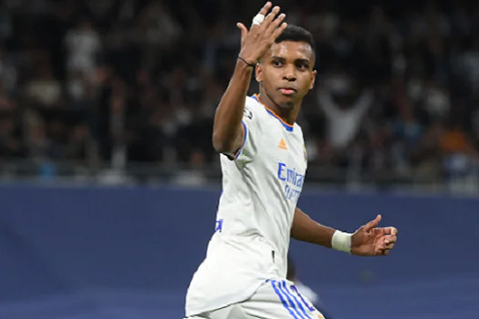 Rodrygo deve ser a opção ofensiva do Real Madrid para duelo com o Espanyol