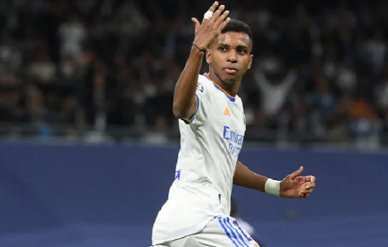 Rodrygo deve ser a opção ofensiva do Real Madrid para duelo com o Espanyol