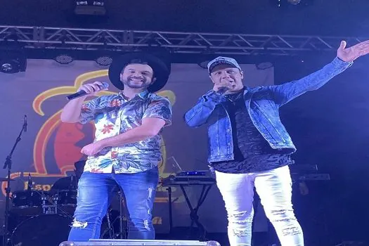 1º Festival Solidário de Ribeirão Pires recebe show da dupla Roger & Rogério