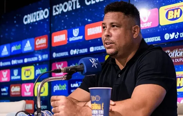 Ronaldo Fenômeno rebate críticas da torcida do Cruzeiro: ‘Tiramos o clube da UTI’