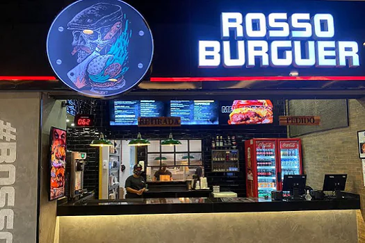 Nova unidade da Rosso Burguer chega ao ParkShopping São Caetano