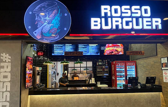 Nova unidade da Rosso Burguer chega ao ParkShopping São Caetano