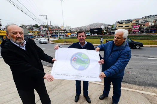 São Bernardo inaugura rotatória e anuncia Praça-Parque