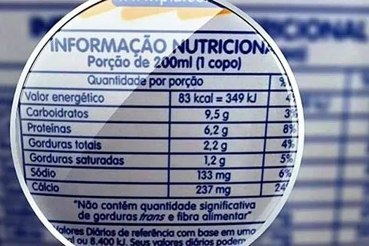 Anvisa aprova norma sobre rótulo nutricional em embalagens