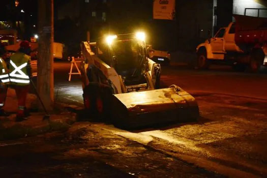 Programa Rua Nova avança madrugada adentro na Vila Luzita e no Jardim Santo André