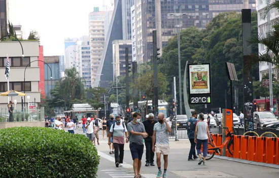 Número de paulistanos que se deslocam a pé subiu durante a pandemia