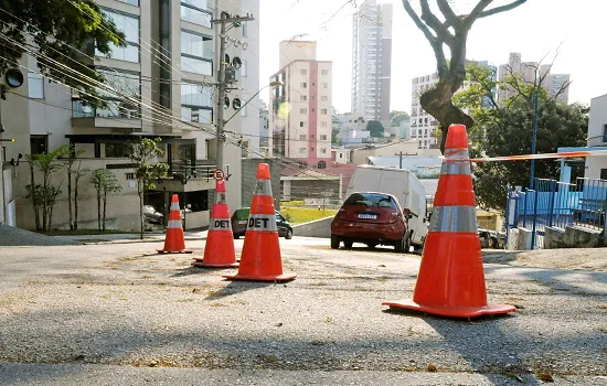 Prefeitura de Santo André realiza mudança viária na rua Tito