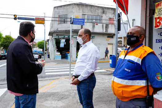 São Caetano terá 100% de vias emplacadas, com nome de rua, bairro e CEP