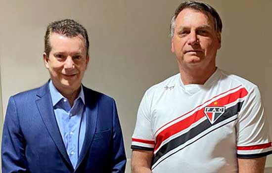 Russomanno elogia Bolsonaro e fala em auxílio municipal em lançamento de campanha