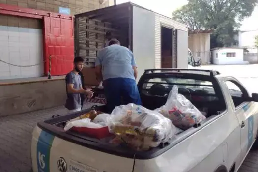 Sabesp arrecada 105 toneladas de alimentos para vítimas das chuvas no Litoral Norte