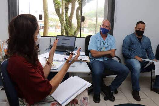 Prefeitura de Ribeirão Pires se reúne com Sabesp e Enel