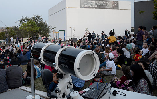 Planetário de Santo André promove acampadentro para observação do eclipse lunar