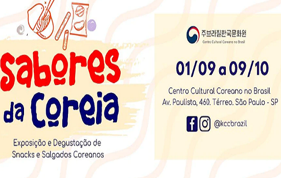 Exposição “Sabores da Coreia” será aberta nessa quinta-feira