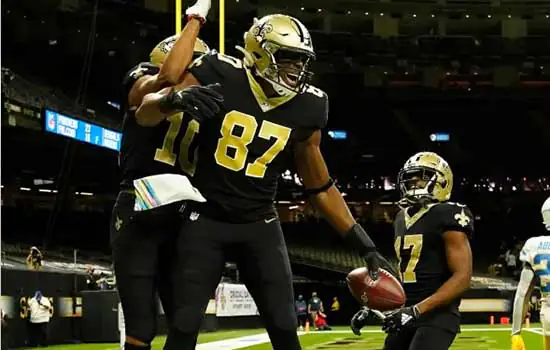 New Orleans Saints vence Los Angeles Chargers no Monday Night Football