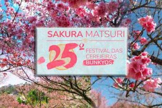 25ª edição do Festival das Cerejeiras Bunkyos em São Roque