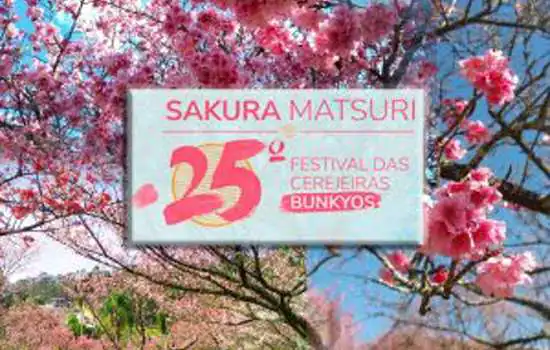 25ª edição do Festival das Cerejeiras Bunkyos em São Roque