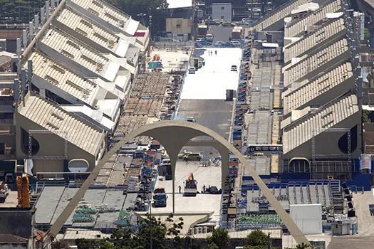 MP do Rio pede interdição do Sambódromo a um dia para o início do carnaval