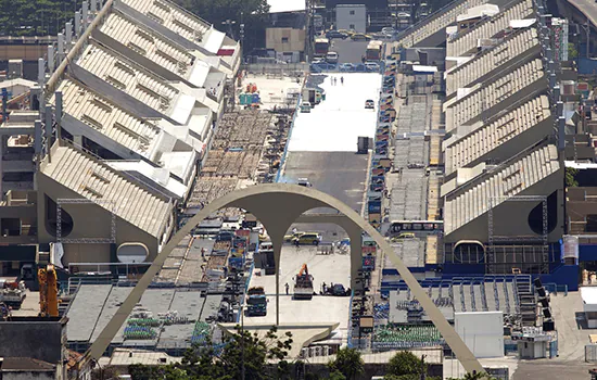 MP do Rio pede interdição do Sambódromo a um dia para o início do carnaval