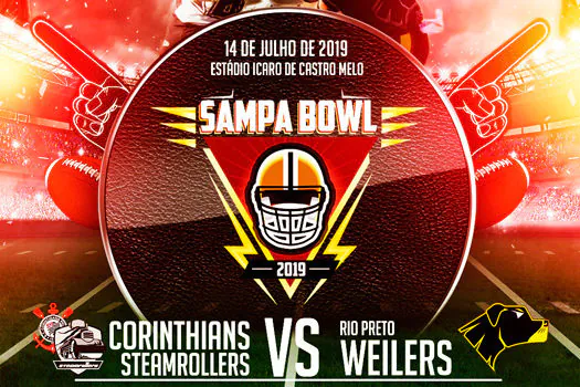 SPFL: Corinthians Steamrollers e Rio Preto Weilers decidem Sampa Bowl X