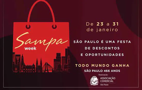 ACSP lança Sampa Week para movimentar o comércio pós-férias