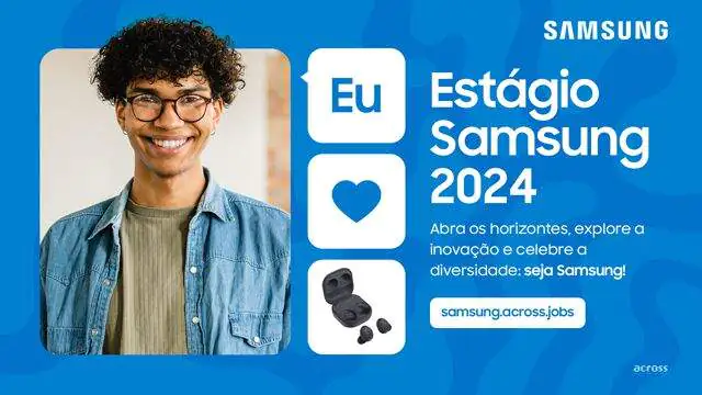 Samsung abre vagas para programa de estágio 2024/25