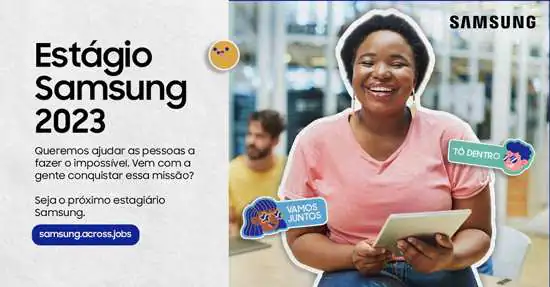 Samsung abre vagas para programa de estágio 2023/24