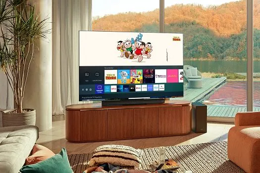 Samsung TV Plus amplia oferta de conteúdo infantil com estreia do canal Turma da Mônica