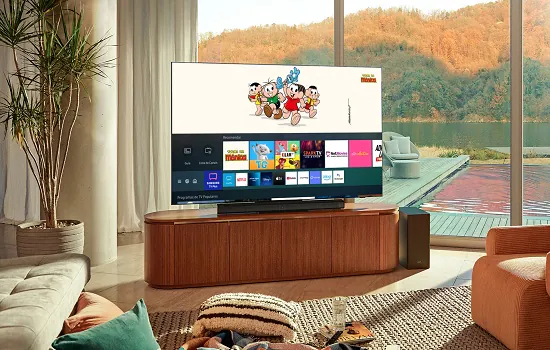 Samsung TV Plus amplia oferta de conteúdo infantil com estreia do canal Turma da Mônica